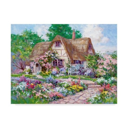 Barbara Mock 'Spennymore Manor' Canvas Art,18x24